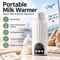 Bouilloire électrique d'extérieur 925B, 12000mAh, USB, sans BPA, en acier 316, maintien au chaud toute la journée, protection de sécurité complète