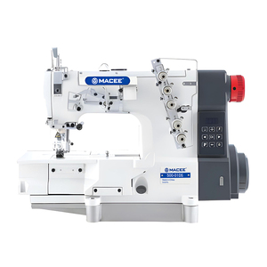Máquina de Coser Interlock de Tres Agujas y Cinco Hilos de Accionamiento Directo MC 500-01DS con Mesa - Product Image 1