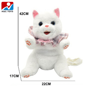 Zaino Xiaomi a Forma di Gatto Bianco Carino, Peluche per Bambini con Musica Rilassante e Tessuti Confortevoli - Product Image 2