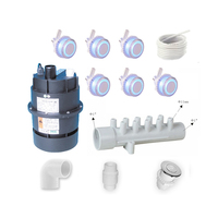 Système de spa Proway Air avec lampe à LED Baignoire Système d'éclairage LED sous-marin Changement de couleur manuel
