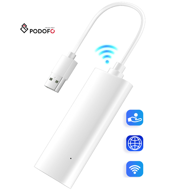 Podofo 4G Mobile Portable Wireless WiFi Adapter Module Non-SIM Network Hotspot Router USB Plug & Play for Car OEM Manufacturer