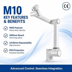 Brazo robótico colaborativo de 6 ejes, carga útil de 10 kg, alcance de 1400 mm, Cobot paletizador, máquina robótica de recogida y colocación para apilado - Product Image 1