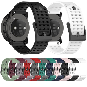 Usine en gros <span class=keywords><strong>Suunto</strong></span> vertical 22mm silicone sport Smart Watch Band Strap <span class=keywords><strong>ceinture</strong></span> pour Suunto9 - Product Image 2