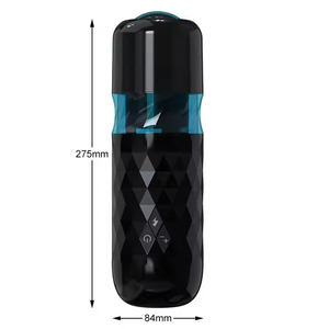 Copa de Masturbación Eléctrica de Alta Frecuencia para Hombre, Diseño de Dildo de TPE, 10 Modos de Rotación Ajustables, Vibrador Impermeable IPX7 de Manos Libres - Product Image 5