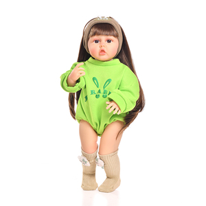 Encantador juguete realista de 21 pulgadas de cuerpo completo de silicona Reborn Babe Doll 55Cm bebé recién nacido realista - Product Image 5