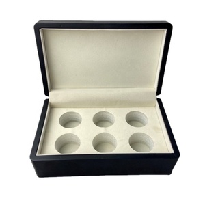 <span class=keywords><strong>Caja</strong></span> de regalo de madera de lujo personalizada hecha a mano, acabado de laca, pintura de Piano vacía, <span class=keywords><strong>MDF</strong></span> <span class=keywords><strong>Rectangular</strong></span>, estilo moderno con mango de madera - Product Image 2