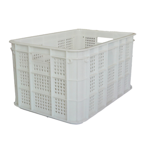 Hot bán PP chất liệu giỏ trái cây siêu thị của an toàn và không độc hại cấp thực phẩm đóng mở và <span class=keywords><strong>Stackable</strong></span> Thùng nhựa - Product Image 2