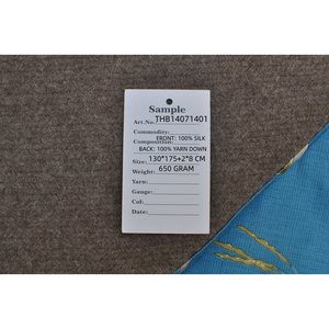 ผ้าห่มบลูฟีนิกซ์ ผ้าห่มหรูหรา ผสมไหม 50% ขนแพะทิเบต 50% สองด้าน นุ่มมาก อุ่นสบายสำหรับฤดูหนาว ใช้ได้กับโซฟาและเตียง - Product Image 6