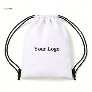 Nylon Carry <b>Backpack</b> with Custom Logo, Eco-Friendly <b>Drawstring</b> Bag, Promotional Sport Gift, Classic Style - Product Image 1