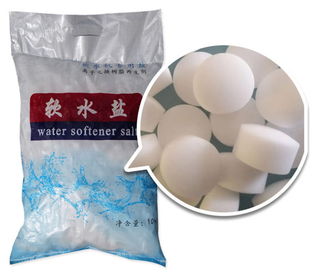 Water Softening Salt Tablets Industry Salt Nacl Water Softening Salt Pellet for Water Softener & Ion Exchange Resin