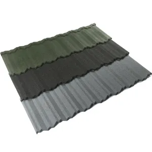 Cheap price per square meter types of steel sheet metal roof covering sheets / roofing materials
