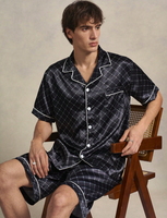 Ensemble de vêtements de nuit pour hommes, vêtements d'été personnalisés, vêtements de nuit en tissu modal, vêtements de nuit décontractés pour hommes, vêtements de nuit de haute qualité, fournisseur de vêtements de nuit