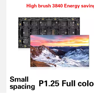 โมดูลจอแสดงผล LED 4K สำหรับภายในอาคาร P1.25 P1.53 P1.86 P2.5 อัตราการรีเฟรชสูง สำหรับป้ายดิจิทัล จอแสดงผล LED ภายในอาคาร - Product Image 1