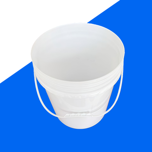 Seau en plastique de 17 litres à prix avantageux, bac de rangement en plastique avec couvercle, étanche, rond, avec poignée - Product Image 6