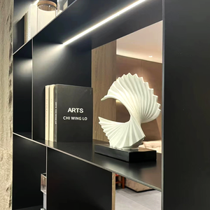 Estantería Vertical de Aluminio Plegable Moderna y Personalizada para Oficina, Estilo <span class=keywords><strong>Isla</strong></span> Baja, para Libros, en Oferta - Product Image 3