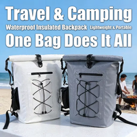 Sac à dos flottant imperméable en PVC 500D de 25 L pour le rafting, la natation et les aventures en plein air (vente en gros)