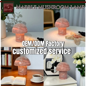 โคมไฟหินอ่อนทรงเห็ด GOLDKING แสงสีสำหรับโรงแรม วิลล่า ห้องนั่งเล่น โครงการสั่งทำ ขายส่งจากโรงงานโดยตรง คุณภาพดี - Product Image 5