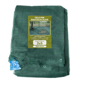 <span class=keywords><strong>Mono</strong></span> Ojales metálicos agrícolas que caen fruta recoger aceituna cosecha redes para árboles frutales malla cuadrada - Product Image 2