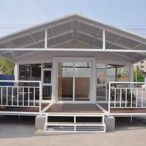 Panneau sandwich <span class=keywords><strong>EPS</strong></span> extensible de 20 pieds/40 pieds Maison pliante Maison ou hôtel moderne modulaire préfabriquée - Product Image 2