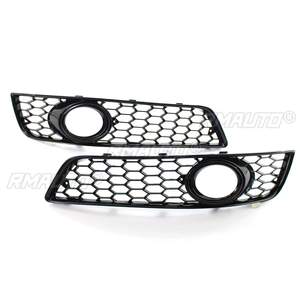 ตะแกรงครอบไฟตัดหมอกหน้ารถยนต์แบบรังผึ้ง 2 ชิ้น สำหรับ Audi A3 8P ปี 2009-2013 - Product Image 4