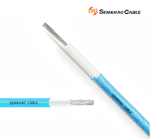 Mica nhiệt độ cao dây gn500 sợi thủy tinh bện chống cháy Dây nhiệt độ cao dây điện từ sưởi ấm dây - Product Image 3