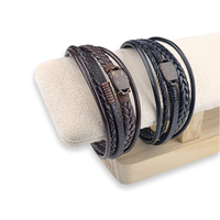 Bracelet NFC en coquille de noix de coco avec chaîne en cuir et boucle magnétique, cadeau NFC, cadeaux RFID, étiquette de contrôle d'accès, bracelet intelligent sans application, OEM/ODM