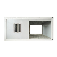 Maison conteneur pliable de 15 pieds 20 pieds Bâtiment préfabriqué avec salle de bain pour hôtels, bureaux, maisons en acier