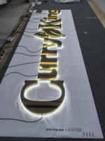 Miroir de 50 mm en titane et acier inoxydable rétroéclairé, groupe de lentilles IP68, distribution uniforme de la lumière pour restaurants, hôtels et commerces de détail
