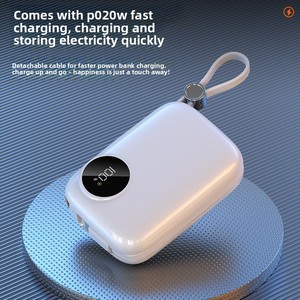 <span class=keywords><strong>พา</strong></span><span class=keywords><strong>ว</strong></span><span class=keywords><strong>เวอร์</strong></span><span class=keywords><strong>แบงค์</strong></span>พลาสติกได้รับการรับรองมาตรฐาน 3C ความจุ 10 กิโลมาห์ พร้อมสายดาต้าในตัว ชาร์จเร็<span class=keywords><strong>ว</strong></span> 22.5 <span class=keywords><strong>ว</strong></span>ัตต์ <span class=keywords><strong>พา</strong></span><span class=keywords><strong>ว</strong></span><span class=keywords><strong>เวอร์</strong></span><span class=keywords><strong>แบงค์</strong></span> USB ความจุสูงสำหรับใช้บน<span class=keywords><strong>เครื่องบิน</strong></span> - Product Image 5