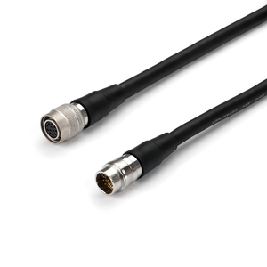 M12 5p母L码打开，M12 L码5针电缆，M12 5针电缆，M12 5针L码电缆 - Product Image 2