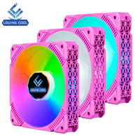 Lovingcool Pendingin Cair AIO Terlaris Radiator Kipas Pendingin CPU Kipas Casing Kipas Ventilasi Casing ATX untuk Desktop Gaming Plastik