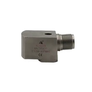Piezoelektrik hız sensörü endüstriyel monitör için kullanılan pompası 4-20mA titreşim verici