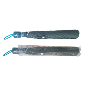 Parapluie pliant vert 2 sections pour hommes et femmes, résistant au vent, léger, idéal pour les voyages, en vente par les exportateurs - Product Image 3