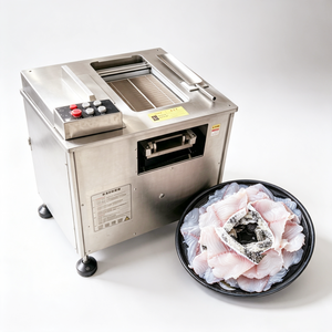 Machine automatique <span class=keywords><strong>de</strong></span> découpe et <span class=keywords><strong>de</strong></span> filetage <span class=keywords><strong>de</strong></span> poisson (Saumon, Tilapia, Poisson-chat, Truite) pour sashimi et tranches fumées, à prix abordable - Product Image 1