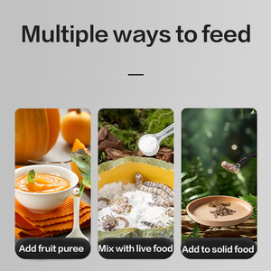 Polvo de Calcio para Lagartos, Vitaminas, Suplementos Nutricionales para Reptiles, Probióticos, Electrolitos, Polvo de Calcio D3, Polvo Multivitamínico - Product Image 3