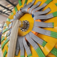 Sac d'essai de charge à l'eau Florescence Proof avec tuyau pour l'inspection des grues et des équipements de levage