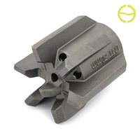 Pièces métalliques de précision à haute tolérance moulées à la cire perdue, composants de machines sur mesure, service OEM