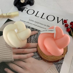 Vela aromática en forma de bola con hilo tubular retorcido, cera de soja mixta, artículo decorativo para el hogar y fotos de Instagram - Product Image 2