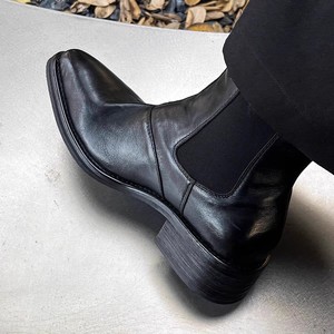 Botas de Cuero Premium para Hombre, Estilo Wizard, de Piel de Vacuno Lavada, con Punta Puntiaguda y Elevada, Suela Gruesa Compuesta, que Aumentan la Altura - Product Image 4