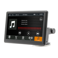 Lecteur MP5 portable pour voiture avec écran HD 7 pouces, CarPlay sans fil, Android Auto, Bluetooth, FM, autoradio, USB, WIFI, vidéo multimédia pour véhicule