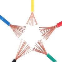 Fil de raccordement à code couleur pour automobile, fil de raccordement électronique en cuivre rouge, jaune, vert, noir, blanc, bleu