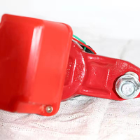 Tête de sprinkler droit globe en laiton 1/2" NPT K5.6, adaptée aux feux A et B, équipement incendie à installation simple