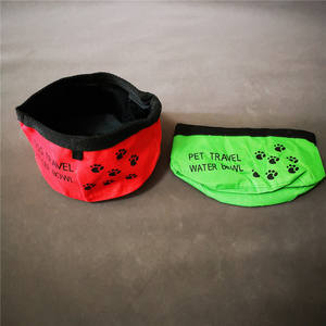 بيع بالجملة مخصص محمول قابل للطي مقاوم للماء أكسفورد الكلب السلطانية هدية الأعمال الترويجية للسفر تغذية الحيوانات الأليفة - Product Image 4