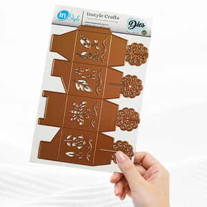 แม่พิมพ์ไดคัทโลหะสำหรับตกแต่งสมุดติดรูปสีทองตามสั่ง - Product Image 4