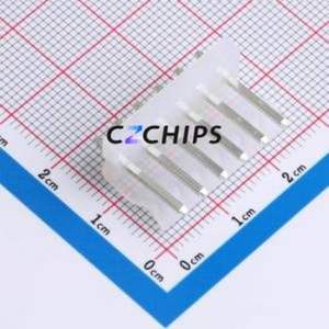 8672WV-6P Wire-to-Board Pin Header Through hole Component (THT),P=3.96mm Connector 1x6P 3.96mm Through Hole CH - Product Image 1