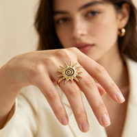 Baru cincin Enamel minimalis cahaya mewah perhiasan untuk wanita mode cincin perhiasan grosir pemasok penjualan langsung
