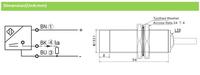 Sensor Proximitas Induktif Akusense TAN18-07PA Fitur/Model/Parameter/Pelanggan Target-Fungsi-Attrubut Lainnya 1.0~8.0mm