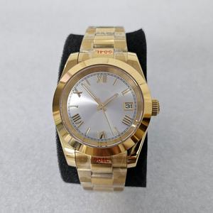 Fabricant de montres personnalisées, montre mécanique automatique Miyota, OEM ODM, 39 mm, acier inoxydable, montre de luxe de designer, cristal saphir - Product Image 2