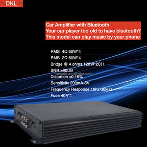 BT 5.0 Autolautsprecherverstärker <span class=keywords><strong>RMS</strong></span> 50 W 4 Kanäle Peak 5000 W Vollspektrum-Autoverstärkerklasse AB - Product Image 2