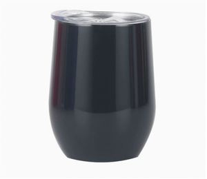Verre à vin isotherme à double paroi en acier inoxydable, cadeau de remerciement, option logo personnalisé ASM09 - Product Image 6